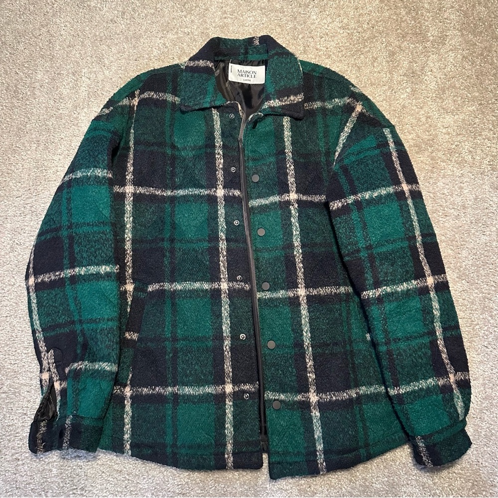 Checkered Very Warm Bomber Jacket